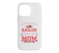 Carcasa para iPhone 14 Pro MAX Mi Marinero Favorito me Llama mamá - Día de la Madre