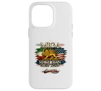 Carcasa para iPhone 14 Pro MAX MIGA Hace Que Irán vuelva a ser Grande León patriótico Sun America