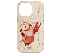Carcasa para iPhone 14 Pro MAX Minions Stuart Lunar New Year Blossoms