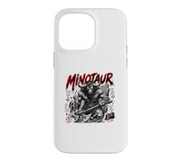 Carcasa para iPhone 14 Pro MAX Minotauro Laberinto de Sangre Monstruo Griego Antiguo