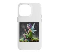 Carcasa para iPhone 14 Pro MAX Minx Hada Dedo Medio cabaña núcleo Ciencia ficción Hechizo mágico Mal