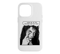 Carcasa para iPhone 14 Pro MAX Mírame En El Delineador De Ojos Y Di Que Pop Art EMO Goth Girl