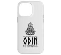 Carcasa para iPhone 14 Pro MAX Mitología vikinga Medieval - Dios nórdico Odin - Religión pagana
