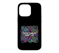 Carcasa para iPhone 14 Pro MAX Modular Synthesizer Patch Cables Don't Lie