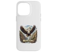 Carcasa para iPhone 14 Pro MAX Montana Wild Peaks Eagle Big Sky