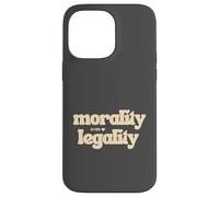 Carcasa para iPhone 14 Pro MAX Moralidad sobre la legalidad Código Moral Brújula Buen Humano Sé Amable
