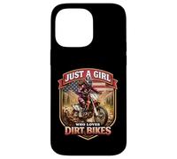 Carcasa para iPhone 14 Pro MAX Moto Freak Funny Motorbike Lover Dirt Bike Rider American MX