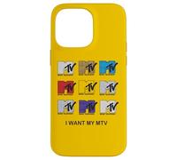 Carcasa para iPhone 14 Pro MAX Múltiples Logotipos de MTV Quiero Mi MTV