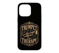 Carcasa para iPhone 14 Pro MAX Music-Therapy Trompeta Músico Trompeta Música Trompeta