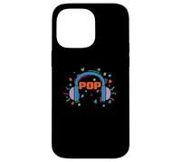 Carcasa para iPhone 14 Pro MAX Música Pop con Auriculares Estrellas Cantantes