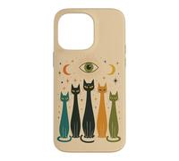 Carcasa para iPhone 14 Pro MAX Mystic Cats Celestial Eye Moon Feline