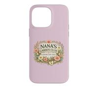 Carcasa para iPhone 14 Pro MAX Nana's Garden Club Plantación Amor Jardinería Diaria Floral