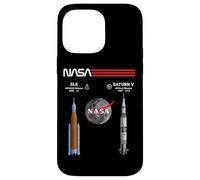 Carcasa para iPhone 14 Pro MAX NASA Artemis Apollo Luna Misión SLS Saturn V