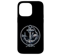 Carcasa para iPhone 14 Pro MAX Nautical Anchor Crab Lighthouse Ocean Design