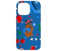 Carcasa para iPhone 14 Pro MAX Negro Africano Rosie The Riveter Rockabilly caprichoso ww2