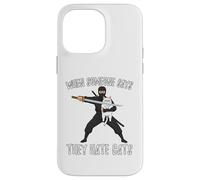 Carcasa para iPhone 14 Pro MAX Ninja con Gato Cuando Alguien Dice Que Odia a los Gatos