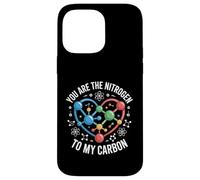 Carcasa para iPhone 14 Pro MAX Nitrógeno a mi Ciencia del Carbono Amor Química