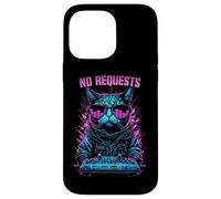Carcasa para iPhone 14 Pro MAX No Hay peticiones House Cat DJ Rave EDM Music Deejay Equalizer