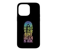 Carcasa para iPhone 14 Pro MAX No Hay por qué temer: la tía Helen está aquí. Nombre: Rainbow Auntie