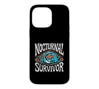 Carcasa para iPhone 14 Pro MAX Nocturnal Survivor Night Shift Nurse Medical Coffee