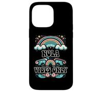 Carcasa para iPhone 14 Pro MAX NOLA Vibes Only Cute Retro Girls NOLA Name