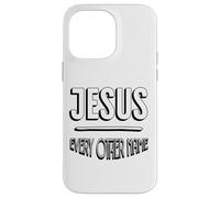 Carcasa para iPhone 14 Pro MAX Nombre de Jesús por Encima de Cualquier Otro Nombre