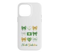 Carcasa para iPhone 14 Pro MAX North Yorkshire Coquette Bow Chicas