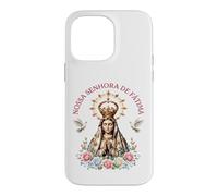Carcasa para iPhone 14 Pro MAX Nossa Senhora de Fátima Floral Católica