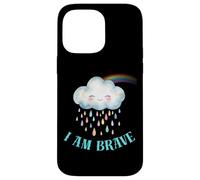 Carcasa para iPhone 14 Pro MAX Nube Lindo Regalo para Bravery I'm Brave