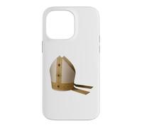 Carcasa para iPhone 14 Pro MAX Obispo Mitre Vestimenta Litúrgica Católica Clero Fe