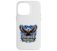 Carcasa para iPhone 14 Pro MAX Obra de Arte de Thunder Eagle Freedom Power