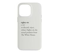 Carcasa para iPhone 14 Pro MAX Ochenta y Seis Diccionario Definición Activista Político Diseño