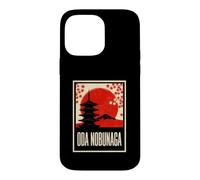 Carcasa para iPhone 14 Pro MAX Oda Nobunaga Samurai Warlord Japón Atardecer