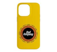 Carcasa para iPhone 14 Pro MAX Oficial Bad Company Band Circle 1977 1979 Live