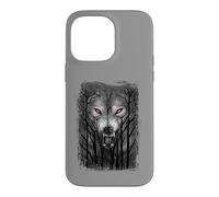 Carcasa para iPhone 14 Pro MAX Oficial Spiral Forest Wolf Gothic Fantasy