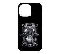 Carcasa para iPhone 14 Pro MAX Oficial Spiral Nine Lives Motorcycle Rider Gothic Fantasy