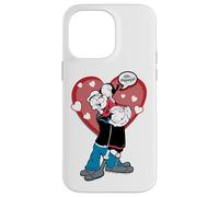 Carcasa para iPhone 14 Pro MAX Oh Popeye The Sailor Man Olive OYL Love Día de San Valentín