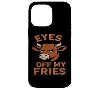 Carcasa para iPhone 14 Pro MAX Ojos de mis Papas Fritas - Angry Bull