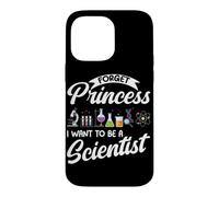 Carcasa para iPhone 14 Pro MAX Olvídate de la Princesa Quiero ser científico Física Chicas