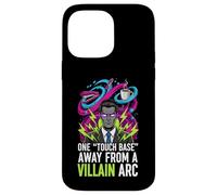 Carcasa para iPhone 14 Pro MAX One Touch Base Away from A Villain ARC Funny Office Humor