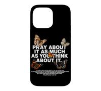 Carcasa para iPhone 14 Pro MAX Ora por ello Tanto como pienses en ello Fe Cristiana