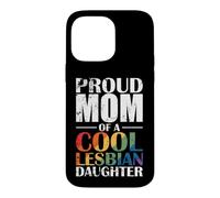 Carcasa para iPhone 14 Pro MAX Orgullosa mamá de una Fresca Lesbiana Hija