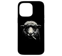 Carcasa para iPhone 14 Pro MAX Ovejas Fumadoras Humor Oscuro Ovejas Negras