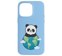 Carcasa para iPhone 14 Pro MAX Panda Madre Tierra Día Divertido para Amante del Planeta Ambiente