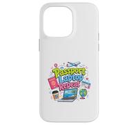Carcasa para iPhone 14 Pro MAX Pasaporte Laptop Repeat Travel Work Lifestyle Design