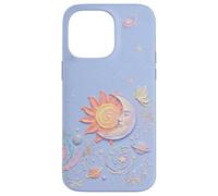 Carcasa para iPhone 14 Pro MAX Pastel Celestial Sun and Zodiac Constellation