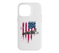 Carcasa para iPhone 14 Pro MAX Patriotic F-4 Phantom The Mcdonnell Douglas America - Camiseta con la Bandera