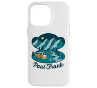 Carcasa para iPhone 14 Pro MAX Paul Frank Camping Julius El Contorno de la Cabeza de Mono