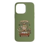 Carcasa para iPhone 14 Pro MAX Pawpaw Saurus Chaos Manager Abuelo Papá Broma Vintage