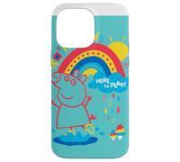 Carcasa para iPhone 14 Pro MAX Peppa Pig Rainbow